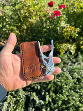 Load image into Gallery viewer, TOPO KNIPEX COBRA XS PLIERS LEATHER SLIP Buck Brown