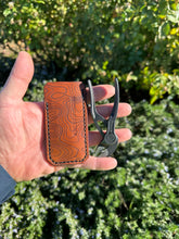 Load image into Gallery viewer, TOPO KNIPEX COBRA XS PLIERS LEATHER SLIP Buck Brown