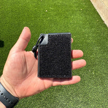 Load image into Gallery viewer, The Moab Minimalist Wallet Black - v2 Velcro