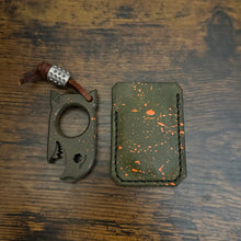 Load image into Gallery viewer, Beer Bomb Slip OD Green/ Orange Splatter