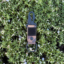 Load image into Gallery viewer, RE EDC Keychain Woodland/Black Hardware