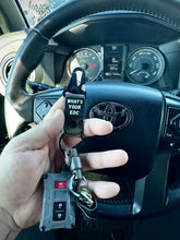 Load image into Gallery viewer, RE EDC Keychain Woodland/Black Hardware
