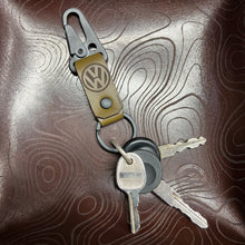 Load image into Gallery viewer, VW Rifle Lever Snap Leather Keychain
