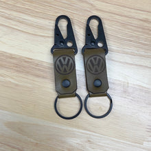 Load image into Gallery viewer, VW Rifle Lever Snap Leather Keychain
